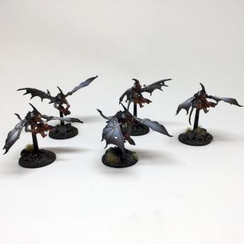 Tyranid Gargoyles by readysteadydraw