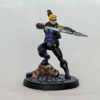 Crisis Protocol Hawkeye by PixelPaint
