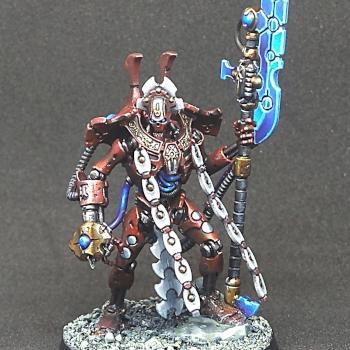 Necron Overlord by Wazzup88