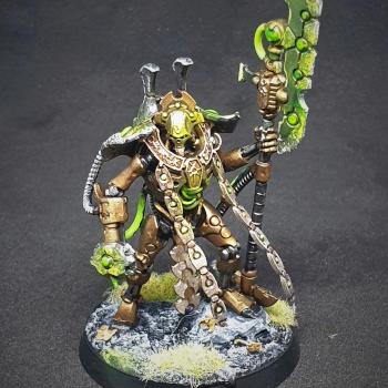 Warhammer 40k Necron Overlord by Foroneo