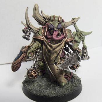 Death Guard Chaos Lord by Grub