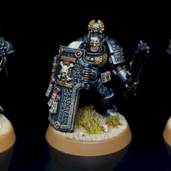 Deathwatch Converted Tactical Squad Storm Shield by Monorati