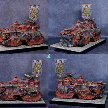 Mastodon Heavy Assault Transport-blood angel by breezezhu90