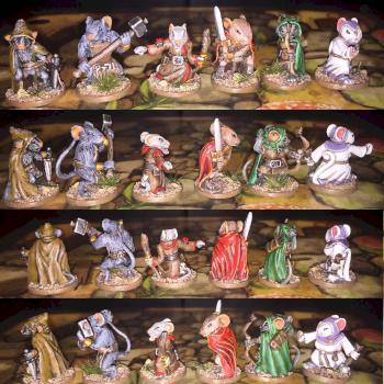 Figures from Mice and Mystics game by rbelikov