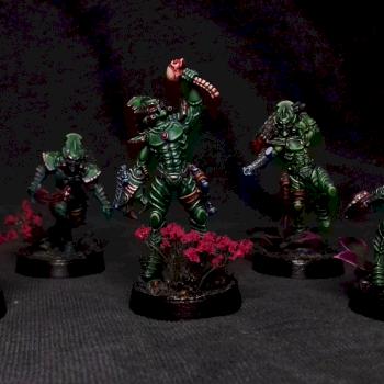 Craftworld Eldar Striking Scorpions by Shadenuat