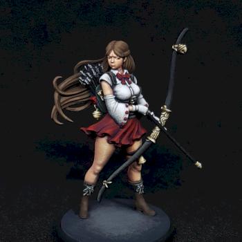 Death High Miko by Erq