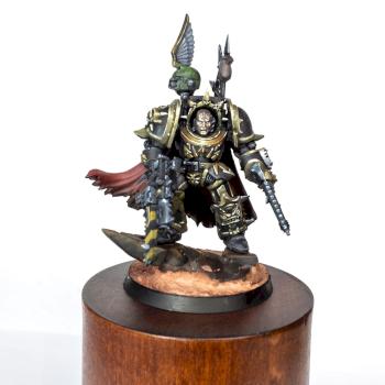 Chaos Lord of Black Legion in Terminator Armour by Setthra
