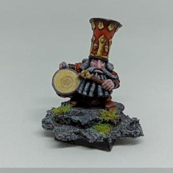 Chaos Dwarf Musician by UnStoPPabLe