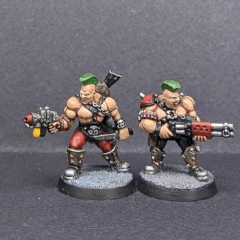 Vintage Necromunda Goliath's by MrH