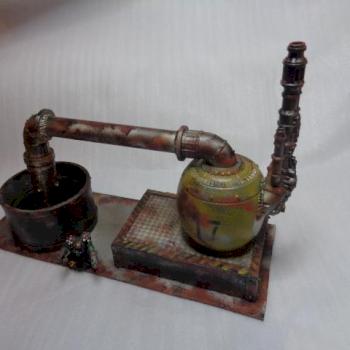 sector mechanicus dome storage facility by thecat