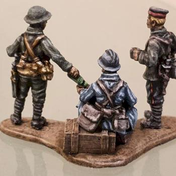 WW1 soldiers relaxing - Salute 2018 by Xaltotun454