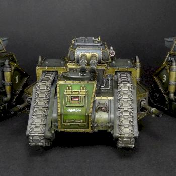 Carnadon Battle Tanks! by Davepaints...