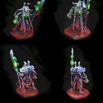 Necron Overlord by Blackchamber
