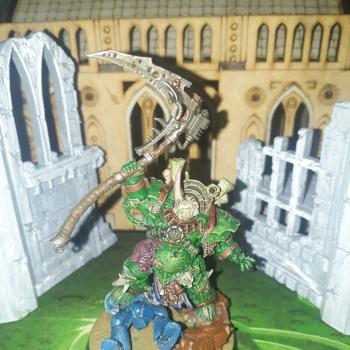 Typhus, Herald of the plague god, host of the destroyer hive by Metalhitman