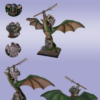 Orcs Wyvern Rider by Zoggi