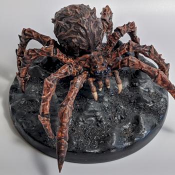 Reaper Bones Black Cave Spider 44057 by PanzerLagWagen