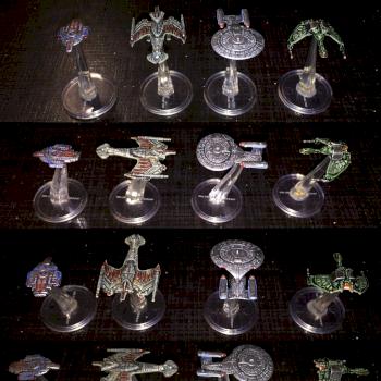 Starships from Star Trek: Frontiers game by rbelikov