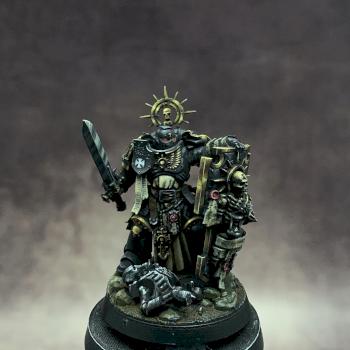 Black Templars Primaris Bladeguard Captain by superFLOWus