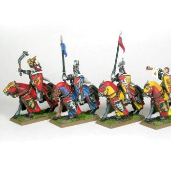 Bretonnia Grial Knights Command by Kito