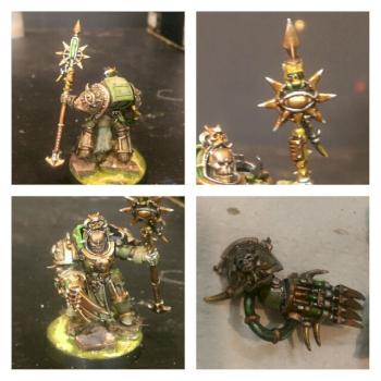 Nurgle terminator sorcerer by Nurglelite