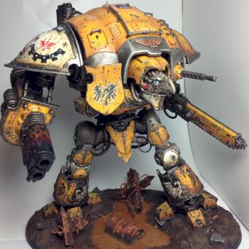 Hawkshroud Imperial Knight by Secret40kGeek