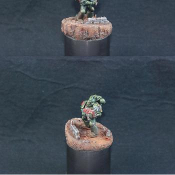 Dark Angels Marine with Bolter (Dark Vengeance) by Deniz Uprak