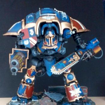 Ultramarine 40K Warhammer by Sandrina