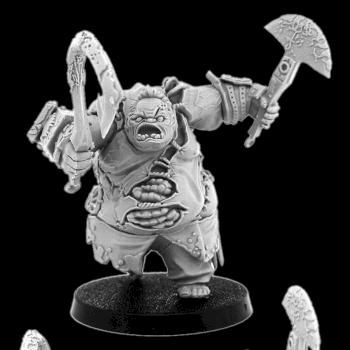 DOTA 2 Pudge 28mm scale. CASTED by warex