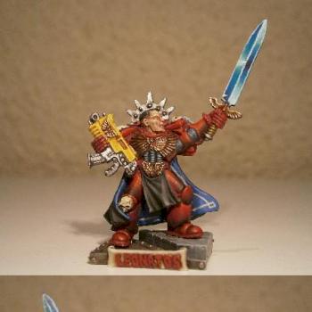 Space Marine Blood Angel Leonatos Captain by Treveron