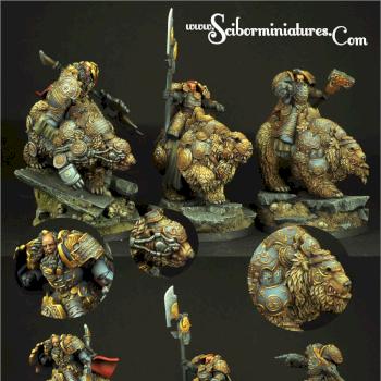 Sci Fi Celtic Bears Riders by Scibor