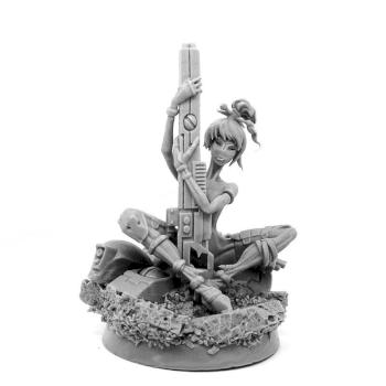 Female naked TAU SNIPER WARRIOR. CASTED by warex