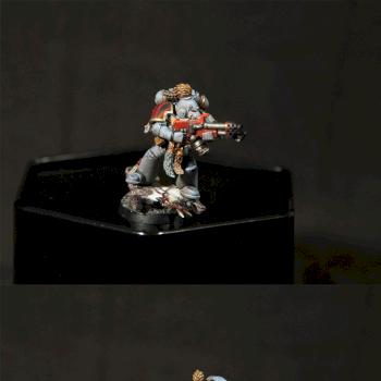 Grey hunter w flamer by Roadwind
