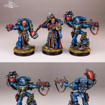 Ultramarines Captains by Anton Pryakhin
