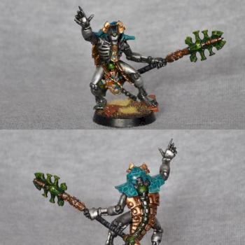 Necron Lord Cryptek by Neekho