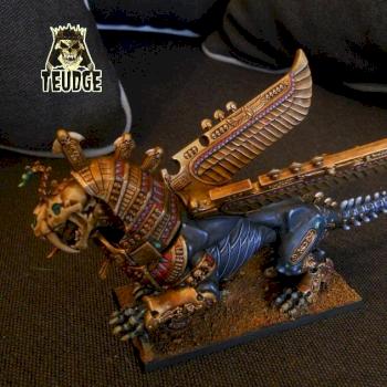 tomb king sphinx by teudge