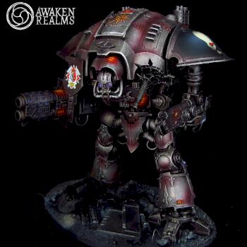Chaos Knight Sons of Horus Black Legion by Awaken Realms