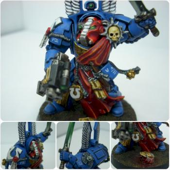 Ultramarines Terminator Sergeant (Dark Vengeance conversion) by Tevet