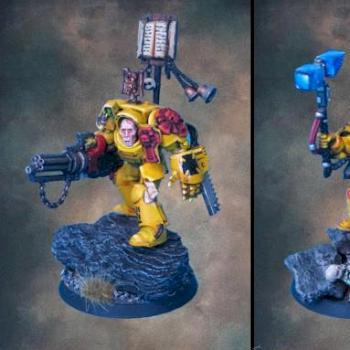 Imperial Fists Terminators by Tore Bolhoej