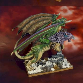 Warriors of Chaos Chimera by Rhox