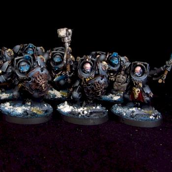 Space Wolves Wolf guard terminators by Awaken Realms