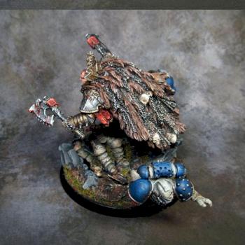 Angron, Primarch of the World Eaters by webwaypainting