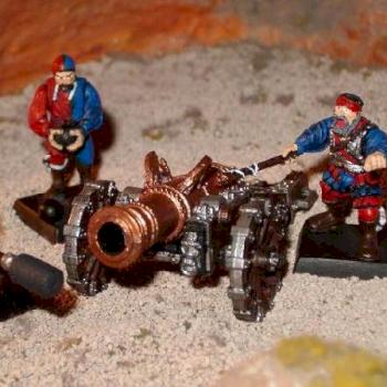 Empire cannon and crew by landshaper