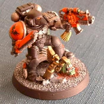 Deathwatch Space Marine by psiekier