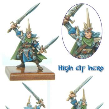 High Elf Hero by Moheji