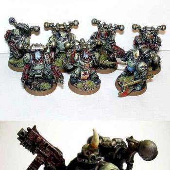 Chaos Death Guard Plague Marines by hoffmangler
