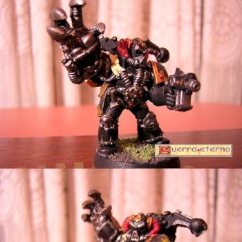 Chaos space marine. Black Legion by Erik Van Draken