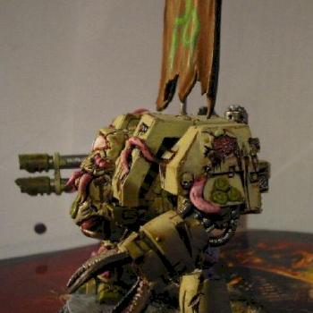Deathguard Dread TL Lascannon by gelaendeguru
