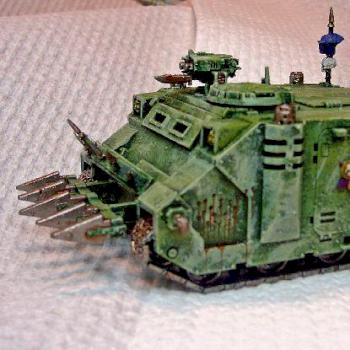 rhino of nurgle by moetle