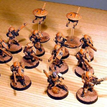 Tau Fire Warriors by Corvus