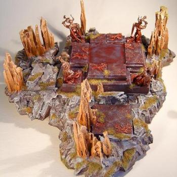 socle de slanesh by armees de gehenne